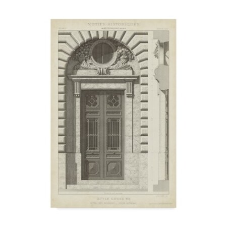 Trademark Fine Art Unknown 'Motifs Historiques I' Canvas Art, 22x32 WAG03952-C2232GG